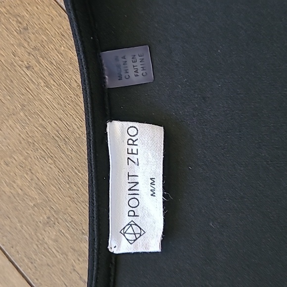 Point Zero Black Long Cardigan Blazer size Medium - Picture 6 of 6